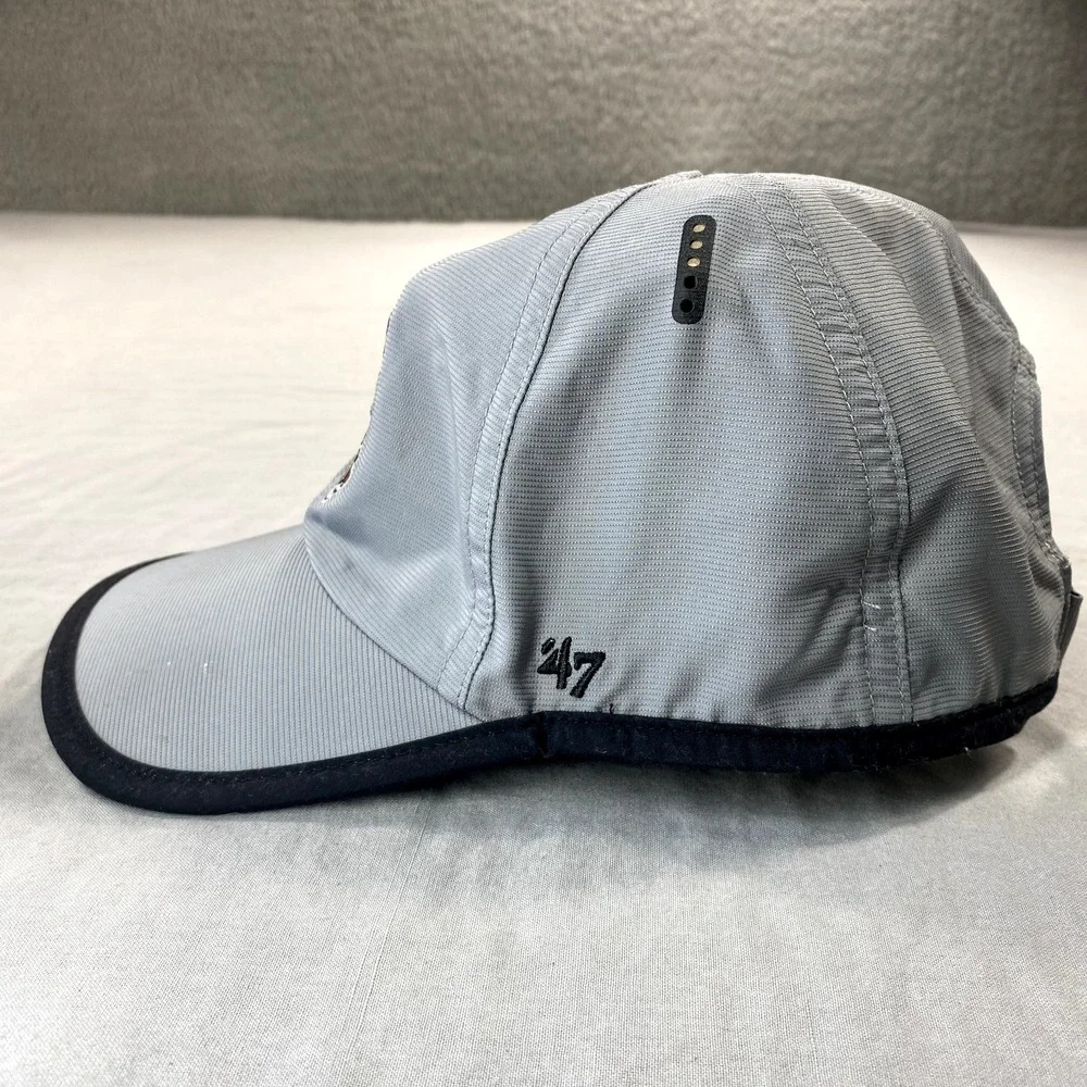 Chico State Wildcats Hat Cap Strap Gray Adjustable Womens One Size Lightweight *